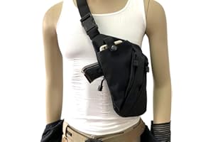 Akemaio Sling Schulter Rucksäcke, Nylon Herren-Umhängetasche Einzel Bag Durable-Gewehr-Beutel Pistole-Handgewehr-Kasten
