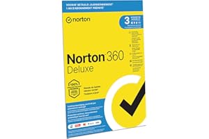 Norton 360 Deluxe 2025, Antivirus Software, Internet Security, 3 Devices, 1 Year Subscription with Auto-Renewal, Secure VPN and Password Manager, PCs, Macs, Tablets & Smartphones, Envelope