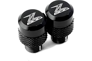 ZeNaha Motorrad M10*1,25 Spiegel Lochstopfen Schrauben Abdeckung Kompatibel mit Z900 RS SE Z650 Z750 Z800 Z1000 SX Z400 Z250 Z300