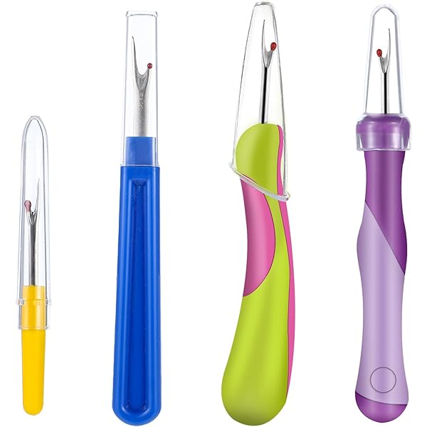 2 Stück Nahttrenner Ergonomic Fadenschneider Nähen Stich Unpicker Stich Werkzeuge