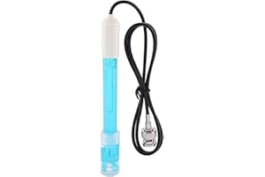 Baverta Sonde d'électrode de pH - Sonde de Moniteur de pH Smart PH numérique capteur BNC PH mètre