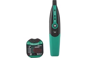 KADIMENDIUM MASTECH MS5902 Détecteur de Fusible de Disjoncteur Automatique Testeur de Prise de Prise US/EU Traceurs de Circuit Détecteur de Disjoncteur Testeur de Circuit (MS5902TD EU plug)