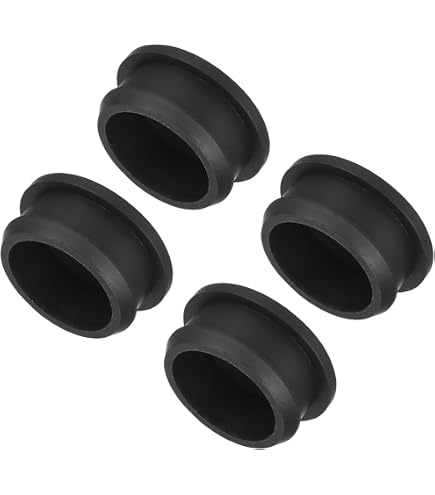 38 Bouchons De Trou En Silicone - Pour Trous 2.5-3mm - Diamètre Tête 7.8mm - Noir - Étanches, Anti-poussière - Meubles, Tubes Métalliques - 2