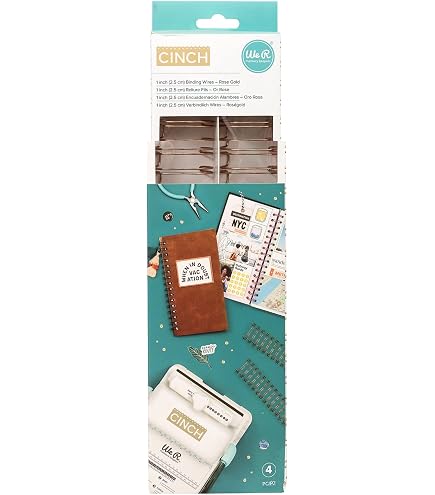 We R Memory Keepers - Cinch Wires Da 1 Pollice, Confezione Da 2, Colore Argento - Foto 12