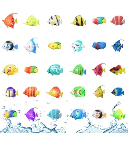 20 stuks rekbare neon-vissen, zwevende vissen, zacht rubber, goudvissen, speelgoed, namaakvissen, ornament voor kattenspeelgoed, aquarium, decoratie, feest, cadeautje