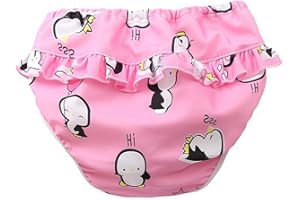 CPIDAH Reusable Swim Nappies Pants for Babies and Toddlers Boys and Girls Jammers Toddler Leak Proof Swim Nappy Shorts Comfortable Swimming Trunks Washable Pants
