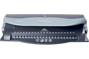 Pavo Perforelieur pour Anneaux plastique 3 fonctions Noir