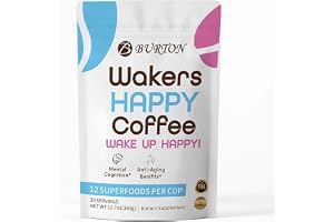 Svampkaffe - 12 Superfoodsblandning Med Lejonman Och Cordyceps Mental Klarhet Och Fokusstöd Veganskt, Snabbkaffealternativ, 360 g