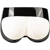 Rubberfashion Latex Pofrei - Rubber Pants Latex Briefs with Hole - Latex Lingerie Pants for Men and Women