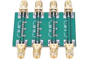 LIEBEWH Atenuador Fijo RF DC-4.0GHz con Doble Cabeza Hembra SMA para Reemplazo y Módulos