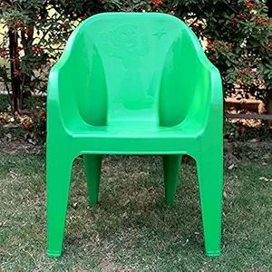 Prime Strong Durable and Comfortable Chair with Backrest Lightweight Kids Chair with Armrest for Kids Boys and Girls Pack of 1 (M3)