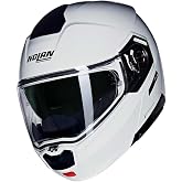 Nolan N90-3 06 Classico 305 &Ccedil;ene A&ccedil;ılır Motosiklet Kaskı Metal Beyaz XL