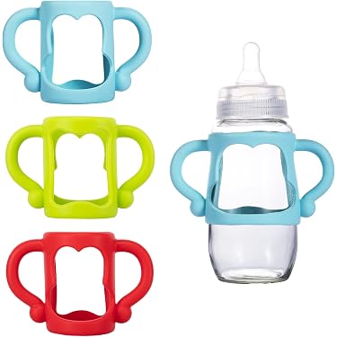 Poignées D'Alimentation Easy Grip Pour Biberons Avent Natural - Lot De 5 Blanc