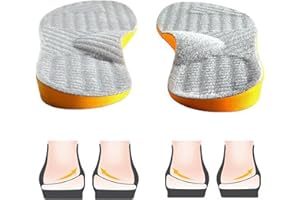 Goofort Solette ortopediche per correggere la postura, 4 in 1, in gel, per donne e uomini, fascite plantare, pronazione, piedi piatti, supporto per arco alto, metatarsalgia X/O, valgo, varo