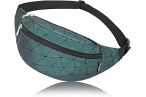 RIDIRUN Gürteltasche Damen Bauchtasche Mode Hüfttasche Wasserdicht PU Leder Mädchen Umhängetaschen Handytasche Tasche Outdoor Sport Running Hüfttasche Urlaub Geld Pouch Pack