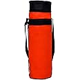 Marine Pearl Thermal 1L Bottle Cover Carrier Holder Sleeve with Adjustable Shoulder Handle & Zipper Closure (Orange)