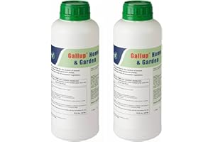 GENERIC 2L Gallup Home & Garden - SUPER STRENGTH 360g Glyphosate Weedkiller Effective on Annual Perennial Grass, Broad Leaved Weeds (MOST EFFECTIVE WEEDKILLER TOTAL WEEDKILLER)