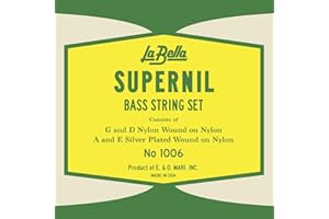 LA BELLA Labella L1006 Series SUPERNIL Bass Set Cuerda para 3/4