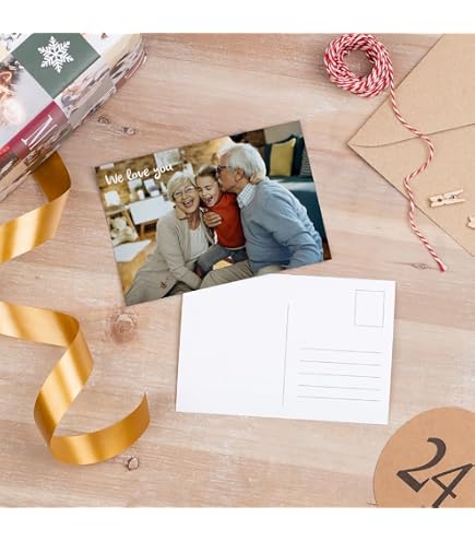 Individuelle Postkarten – 8 Stück, Doppelseitig Bedruckbar, Hochwertiges Papier, Perfekt Für Grüße & Einladungen