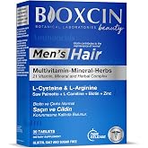 Bioxcin Men&rsquo;s Hair Tablet &ndash; L-Arginin, C&uuml;ce Palmiye, L-Karnitin, Biotin ve &Ccedil;inko İ&ccedil;eren Erkeklere &Ouml;zel Sa&ccedil;, Cilt ve Tırnak De