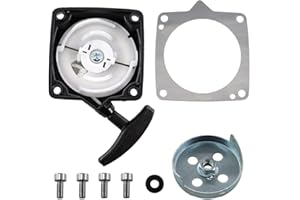 MCHNIC Seilzugstarter Starter Mitnehmer für 43ccm - 52ccm Motorsense Freischneider Heckenshere Multitool Plantiflex, Nemaxx, Berlan, Arebos, Zippeer und mehr