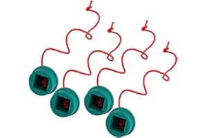 COSIKI 4PCS Billiard Chalk Holder, , Rubber Pool Table Cue Grip, Lightweight and Small Accessory Snooker Chalk Cap for Pool Clubs and Home Use Billiards Lovers