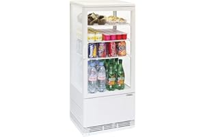 Casselin CVR58LB - Mini vitrine réfrigérée positive 58L
