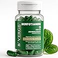B'VERGE® Benfotiamine 300mg – Bioactive Vitamin B1 with KSM-66® Ashwagandha | Supports Nerve Damage Repair | Supports Blood Sugar Balance | Fights Sugar Damage, Boosts Energy & Reduces Stress | 60 Veg Capsules