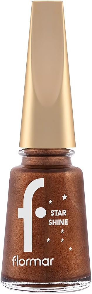 Flormar Metalik Parlak Oje - Star Shine Nail Enamel - 005 Bronze Flash-8690604564156