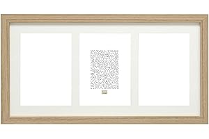 Deknudt Frames S66KB3 Cadre Photo pour 3 Photos Vertical Naturel 10 x 15 cm