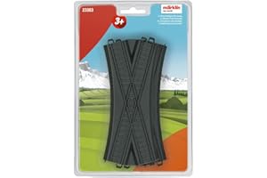 Märklin My World 23303 - Binario in plastica per giunzione (2 pezzi) - Estensione per binari - Accessori per modellismo, Traccia H0