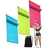 AEE&reg; Premium 5 Adet Farklı Diren&ccedil;te Pilates Squat Aerobik Bandı - Hafif,Orta,Sert &Ccedil;alışma Lastiği-Evde Spor Karın Kası Sıkıla