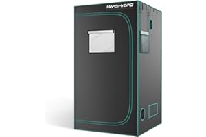 MARS HYDRO Tente de culture 90 x 90 x 180 cm, tente de culture en mylar réfléchissante, hydroponique, plateau de sol amovible, pour plantes