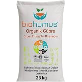 Biohumus Organik G&uuml;bre Bitki Besin G&uuml;bresi 25 Kg TEKLİ