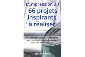 L'Impression 3D | 66 projets inspirants à réaliser: 66 superbes projets pour débutants et avancés qui peuvent être créés avec une imprimante 3D!