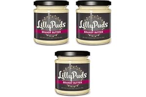 WICKERS GIFT BASKETS LillyPuds Brandy Butter 190g - Pack of 3