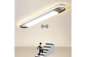 ‎YNDD YNDD LED Deckenleuchte mit Bewegungsmelder, 16W Innen Deckenlampe mit Radar Bewegungssensor, 3000K Flurlampe Decke,Sensorlampe für Flur Balkon Veranda Garage Keller Treppe Gang Eingang Hotel Ø40cm
