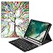 Price comparison product image FINTIE iPad 9.7 2018 Keyboard Case with Built-in Pencil Holder, [SlimShell] Soft TPU Back Stand Cover with Magnetically Detachable Wireless Bluetooth Keyboard for Apple iPad 6th Gen, Love Tree