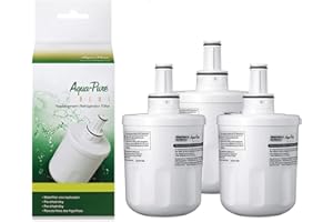 FQTTRWYHV Filtro For L'acqua Del Frigorifero, Confezione Da 3, Compatibile Con Samsung, DA29-00003F DA29-00003A DA29-00003B Aqua-Pure Plus, Filtrazione Dell'acqua(3pcs)