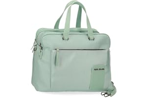 Pepe Jeans Mia Bolso Verde 30x26x11 cms Poliéster y PU