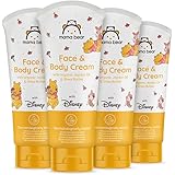 Marchio Amazon - Mama Bear - Disney - Crema viso & corpo con olio di jojoba biologico e Burro di karitè - 100 ml (Confezione 