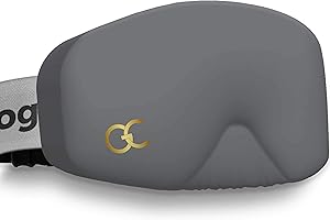 GogglesCover Ski Goggles Protective Cover, Protective Goggle Cover Portable, Ski Goggle Cover Sleeve Anti-Scratch, Ski Goggles Accessories, Ski Equipment,