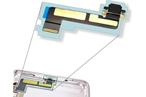 TechZone Black Charging Port Charger Connector Flex Cable for Apple iPad Mini 1 2 3 Models A1432 A1489 A1599
