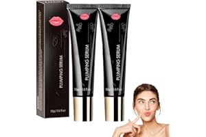 VOKKRV Elycura Lip Booster Serum, Elycura Plumpy Lippen-Booster, Lippenserum mit Kollagen und Hyaluronsäure, Lip Plumper Extreme Volumen, Lippenpflege zum Schutz vor Trockenen Lippen (2PC)