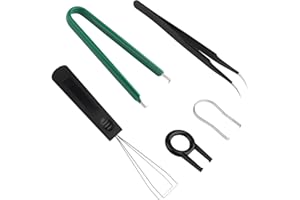 ktxaby 5Pcs Keyboard Cleaning Tools,Keycap Puller,Keyboard Cleaning Kit,Keycap Remover Keycap Tweezers for Hot Swappable Mechanical Keyboards,Mechanical Keyboard DIY
