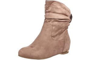 Elara Bottes Femme Talon Compensé Chunkyrayan