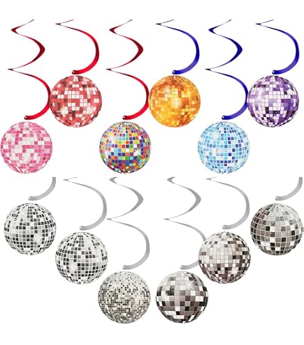 20 Stück Frozen Schneeflocken-Dekorationen Zum Aufhängen – 4 Farben, Glitzernd, Für Winterpartys