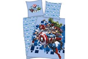 NEW DISCOUNT Parure Housse de Couette Avengers Disney + Taies d'oreiller Avengers