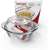 Pasabahce 59033 Yuvarlak Kapaklı Borcam