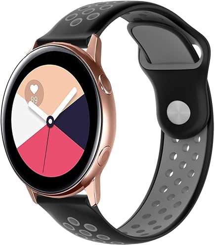 Leopard Silikon-Armband Für Garmin – 20mm, Für Approach S50, Vivoactive 5/6 Uvm.
